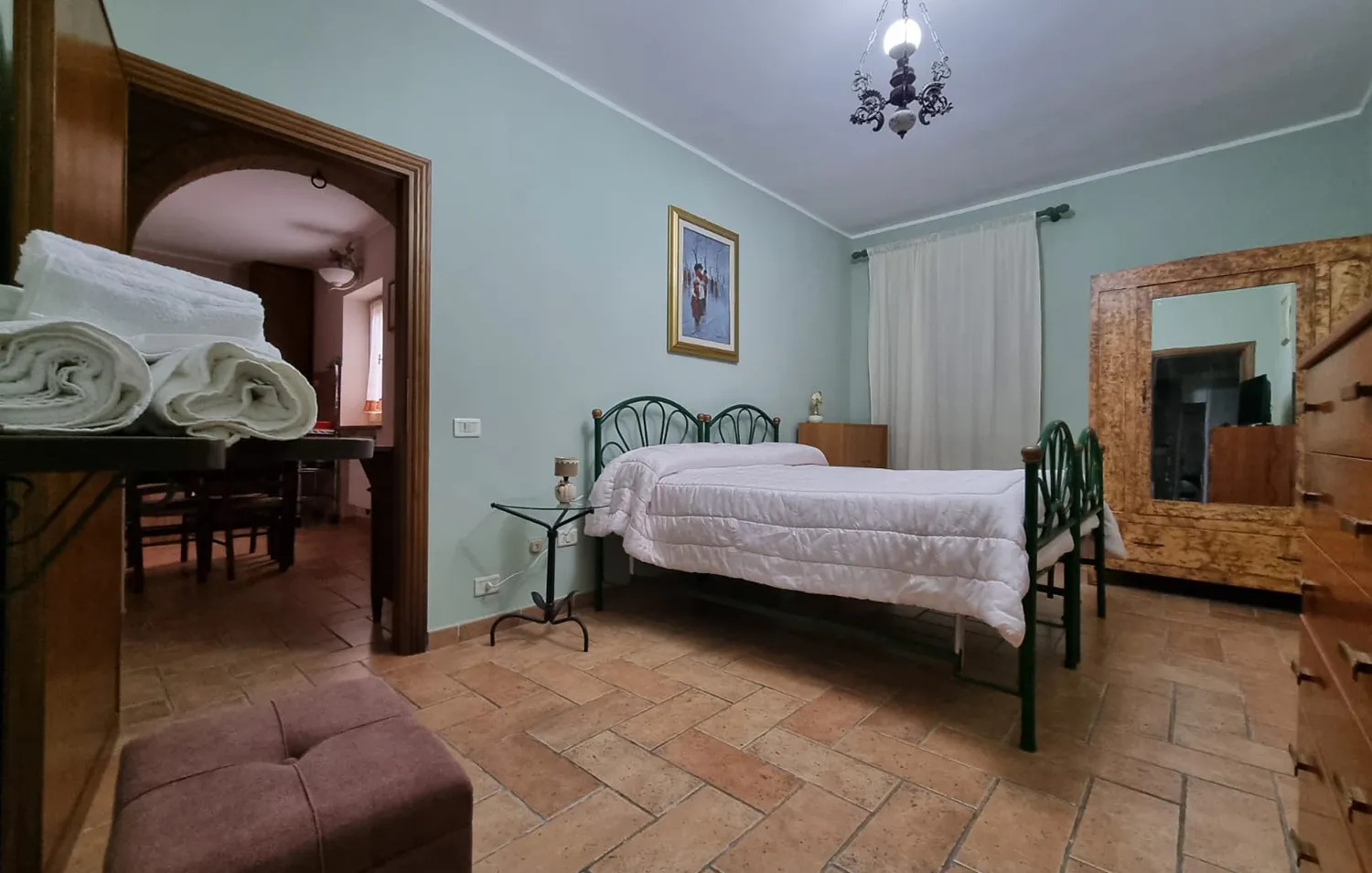 camera matrimoniale casa vacanze borgo eva