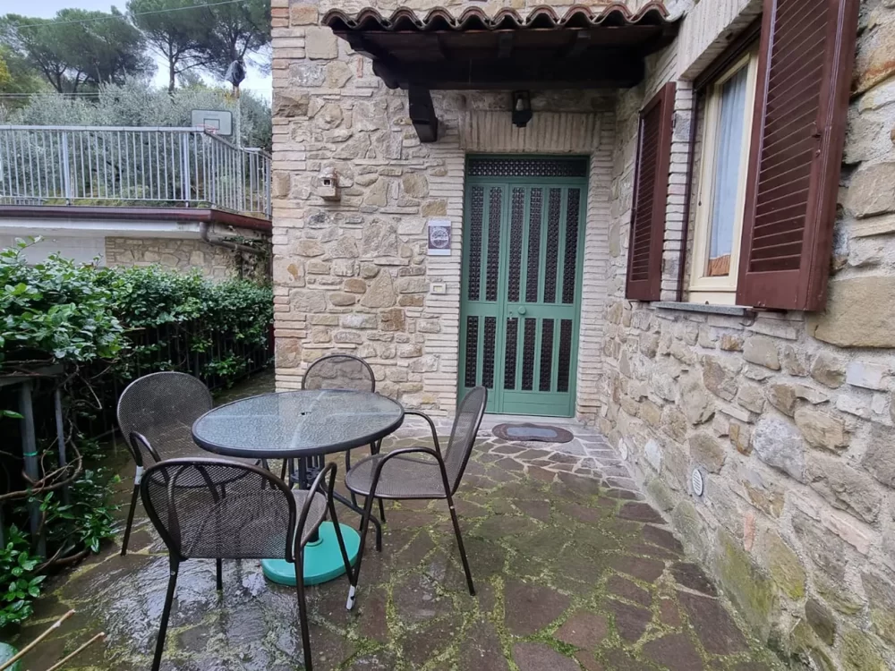 esterno con terrazza